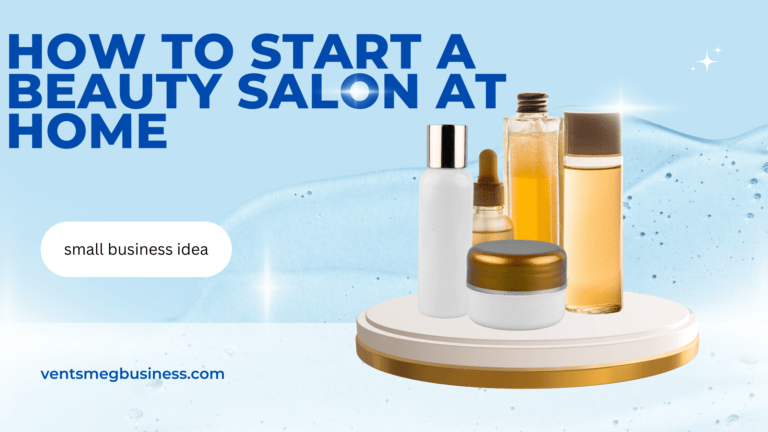 How to start a beauty salon at home