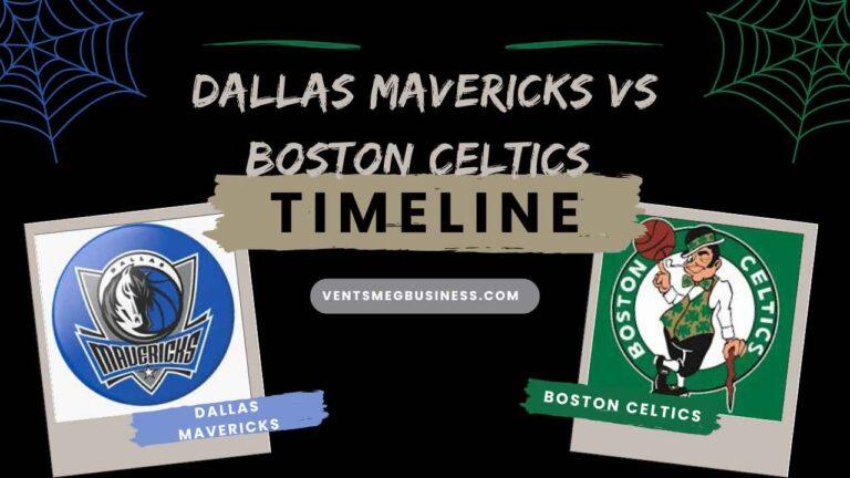 dallas mavericks vs boston celtics timeline